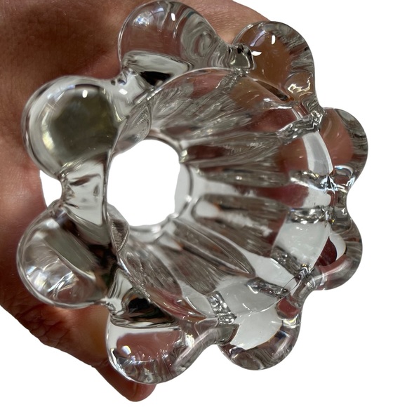 VTG Crystal 2 Pc. Candle Holder Set For Votive and Tapered Candles - Picture 2 of 13